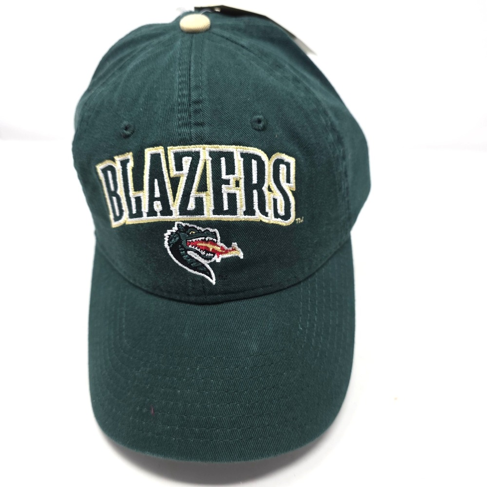The Game Baseball Cap Mens OS Green UAB Blazers Football Outdoor Adjustable NWT